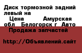 Диск тормозной задний левый на Honda H-RV gh3 d16a › Цена ­ 600 - Амурская обл., Белогорск г. Авто » Продажа запчастей   